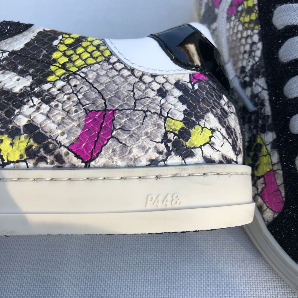 P448 John Piuma Python Sneakers EUR36 (US6-6.5) - Picture 10 of 12